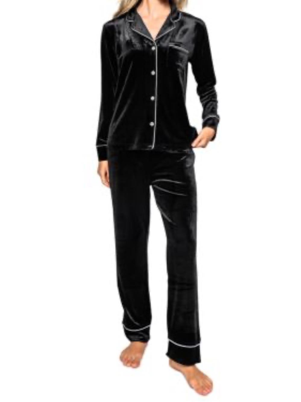 Petite Plume Velvet Pajama Set